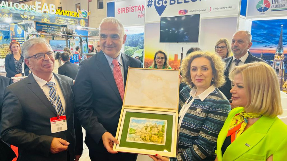 Ministar turizma Turske na štandu Beograda i Srbije u Istanbulu